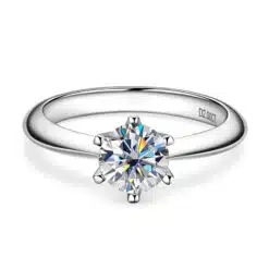 women Moissanite Ring 302-001