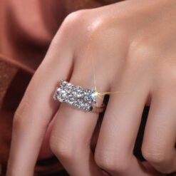 3.26 ct moissanite ring 308-002