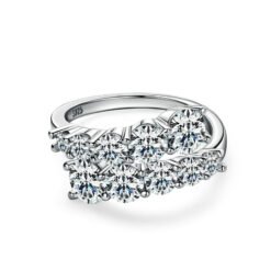 3.26 ct moissanite ring 308-004