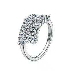 3.26 ct moissanite ring 308-005