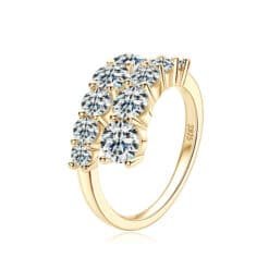 3.26 ct moissanite ring 308-007