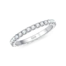 Moissanite Band For Women Wedding