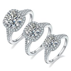 moissanite engagement ring 309-005