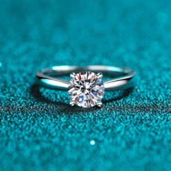 2 carat moissanite ring 321-002