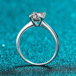 2 carat moissanite ring 321-004