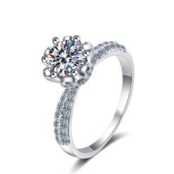 3 carat moissanite ring 325-003