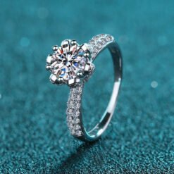 3 carat moissanite ring 325-005