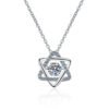 6 point star necklace 395-001