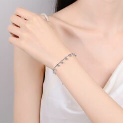 Moissanite bracelet ladies 443-002