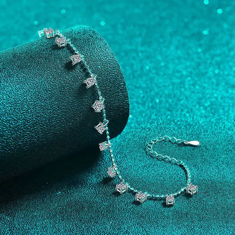 Moissanite bracelet ladies 443-003