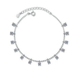 Moissanite bracelet ladies 443-005