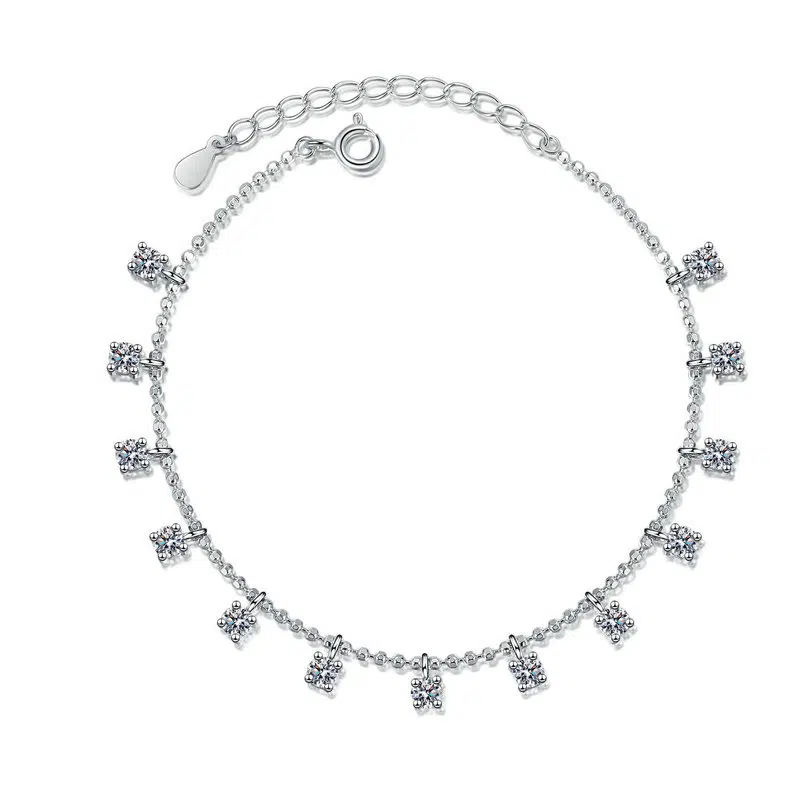 Moissanite bracelet ladies 443-005