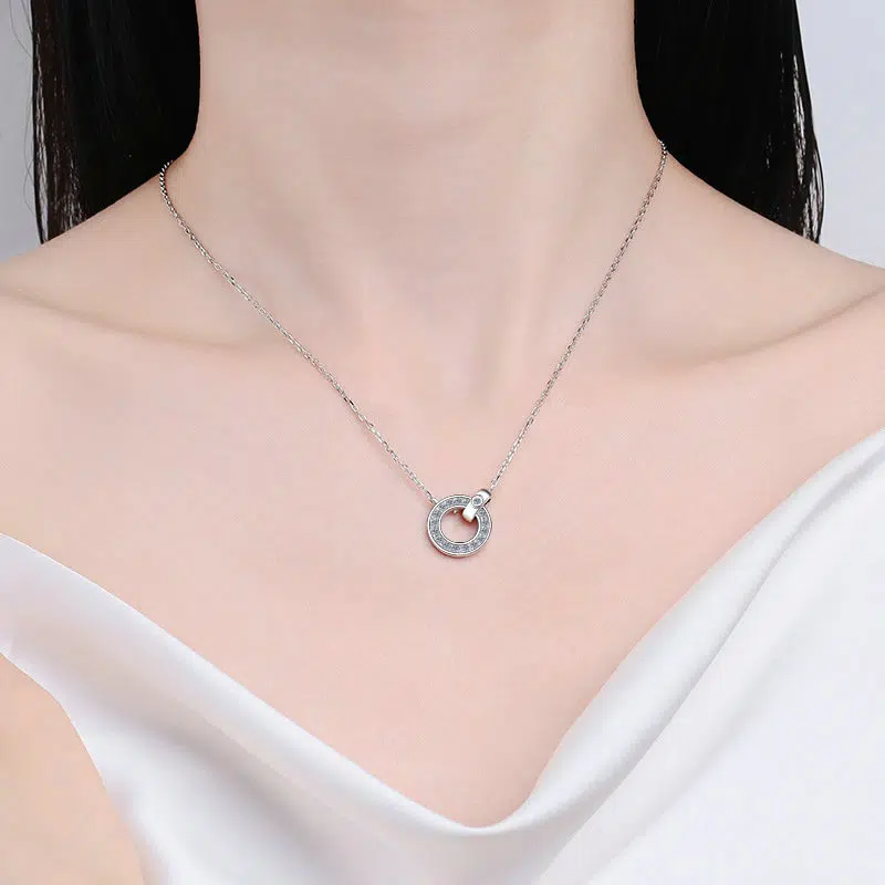 circle necklace 410-002