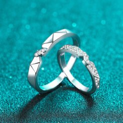 couple rings engagement 346-005