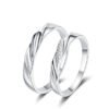 couple rings silver 328-003