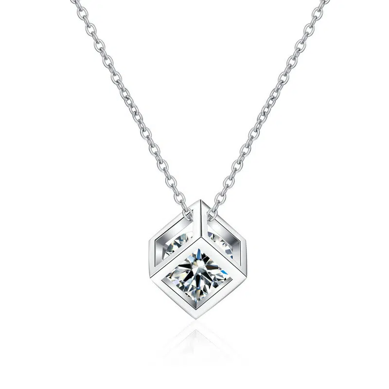 cube pendant necklace 382-005