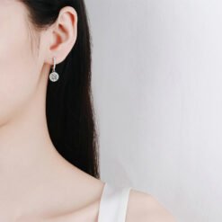 drop hoop earrings 425-003