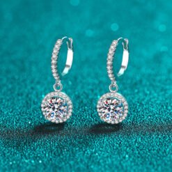 drop hoop earrings 425-004