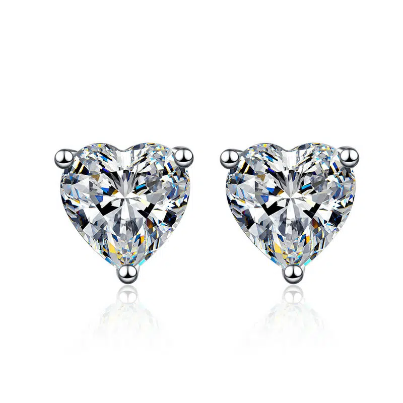 heart earrings 423-001