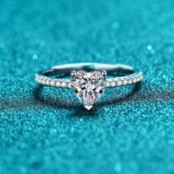 heart engagement rings 349-001