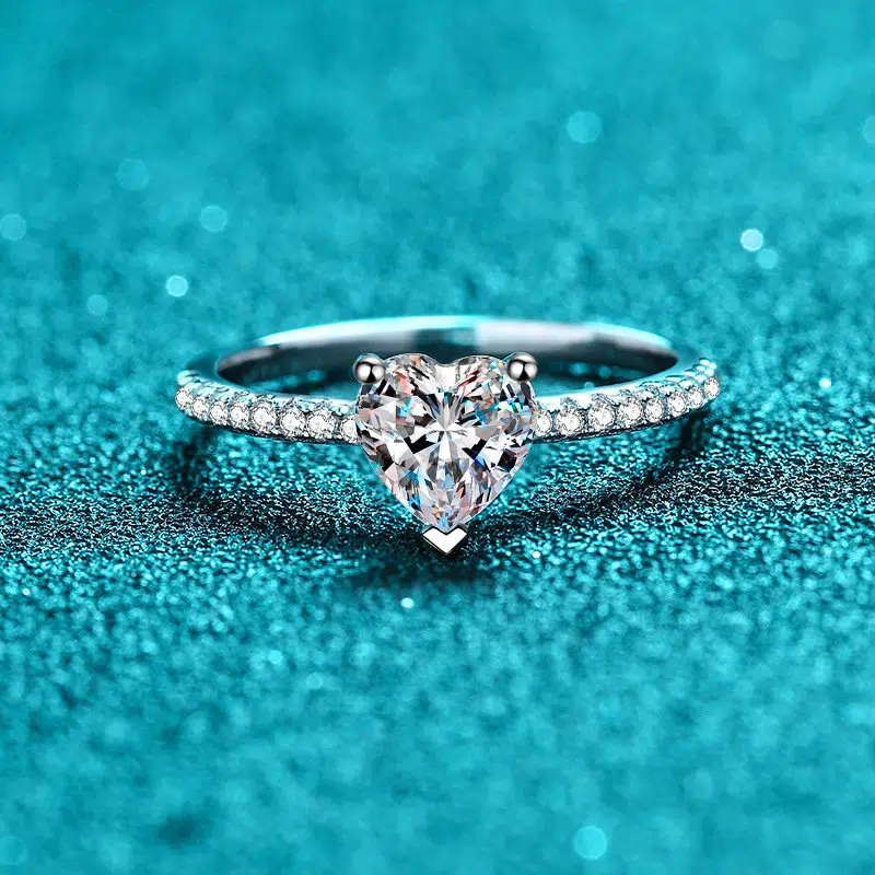 heart engagement rings 349-001