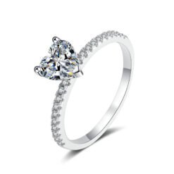 heart engagement rings 349-002