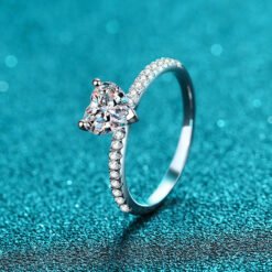 heart engagement rings 349-004
