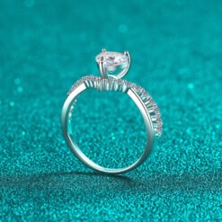 heart ring silver 343-001