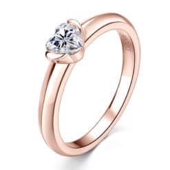 heart shaped engagement ring 311-003