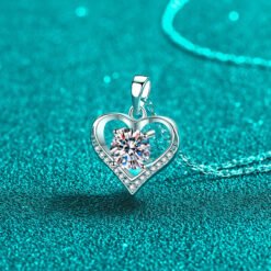heart shaped necklace 402-002