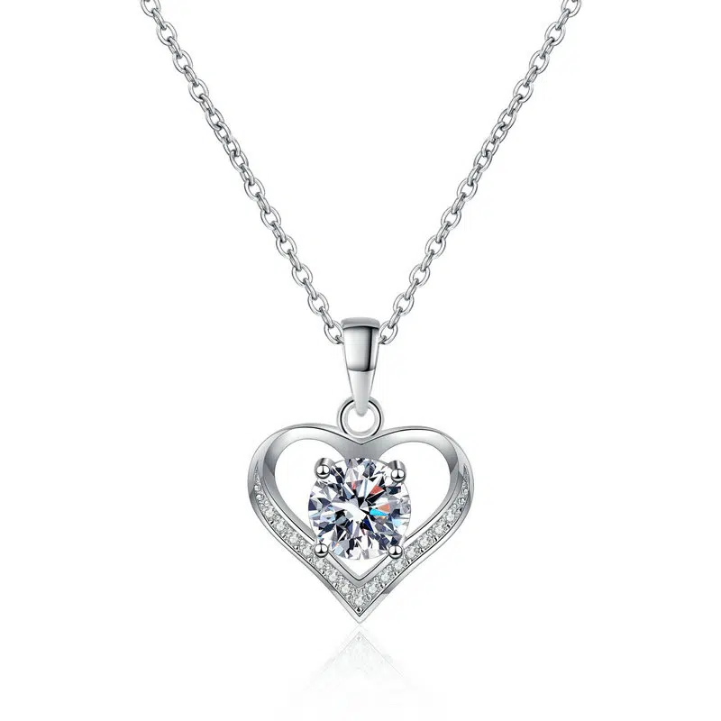heart shaped necklace 402-004
