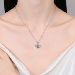 heart shaped necklace 402-005