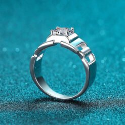 men moissanite rings 357-003