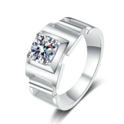 men moissanite rings 357-004