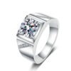 mens moissanite rings 335-003