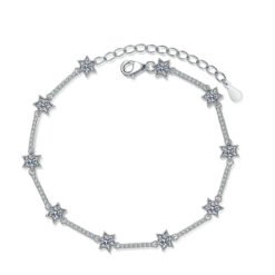 moissanite bracelet stars 437-001