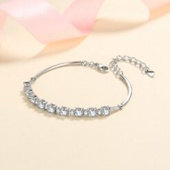 moissanite bracelet womens 436-002