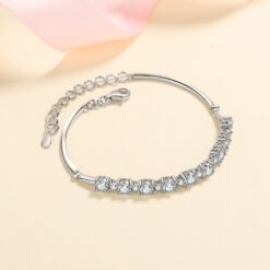 moissanite bracelet womens 436-003