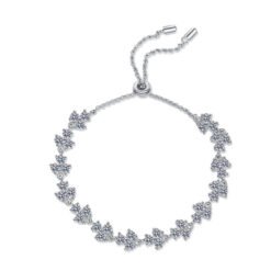 moissanite clover bracelet 440-004