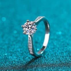 moissanite diamond rings 312-001