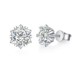moissanite earrings 420-001