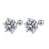 moissanite earrings studs 415-004