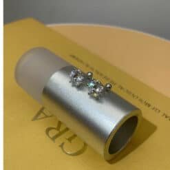 moissanite earrings studs 415-005