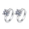 moissanite hoop earrings 416-004
