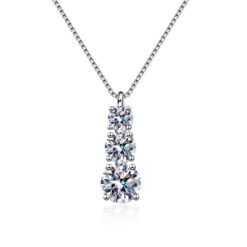 moissanite necklace pendant 376-003