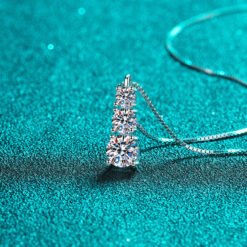 moissanite necklace pendant 376-005