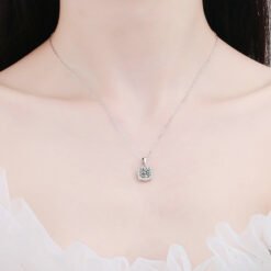 moissanite necklace womens 397-002