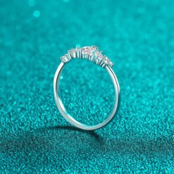moissanite solitaire ring 350-002