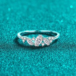 moissanite solitaire ring 350-003