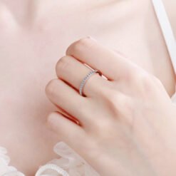 moissanite wedding bands 320-004